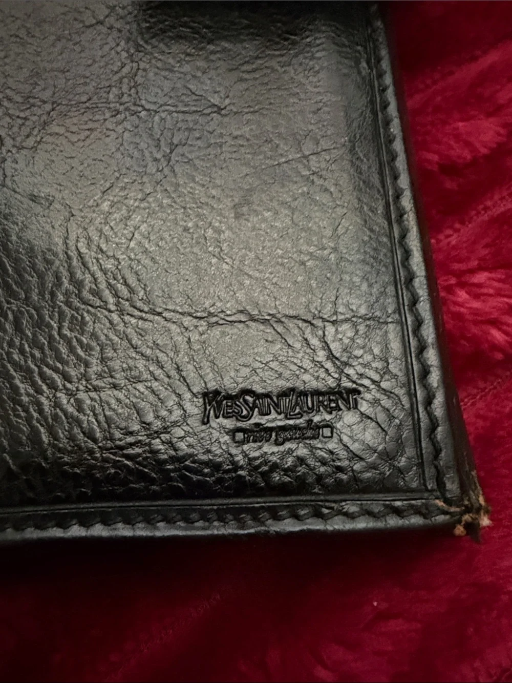 Vintage Yves Saint Laurent Mombasa wallet